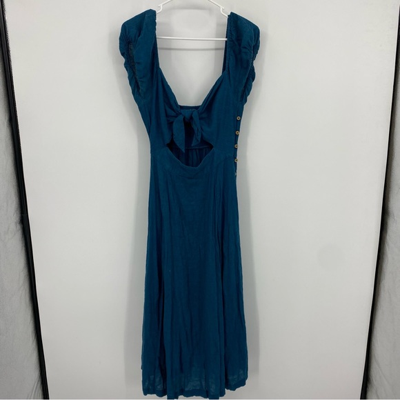 Free People Getaway Midi Dress Small - Picture 2 of 12